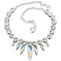 Kaklo papuošalas "Atlantis (Aurore Boreale)" su Swarovski™ kristalais